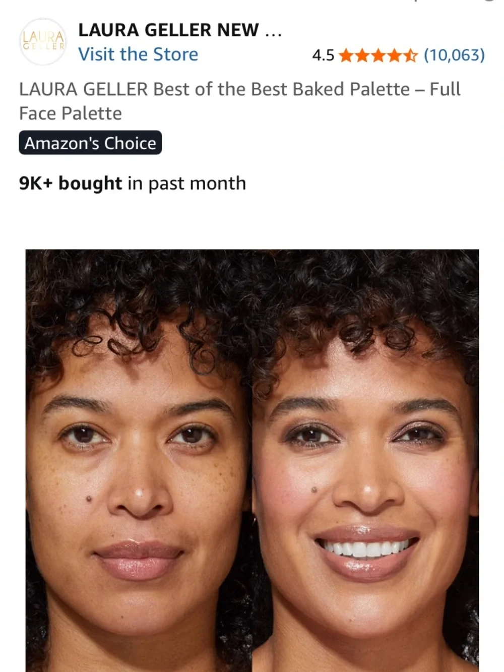Laura Geller Pink & Neutral Full Face Baked Palette